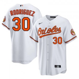 Grayson Rodriguez #30 White BAL Orioles Men Limited Embroidery Baseball Jersey I7SI8418