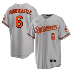 Ryan Mountcastle #6 Gray Baltimore O's Men Pro-Grade Stitch Baseball Jersey xmJ2j680