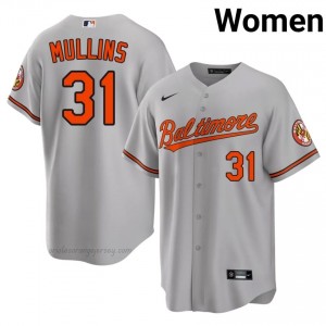 #31 Cedric Mullins Gray BAL Women Classic Stitched Baseball Jersey 2G778129