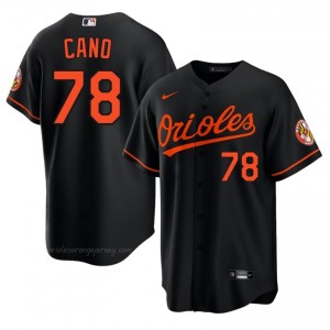 Yennier Cano #78 Black BAL Men MLB Stitched Baseball Jersey b8824G68