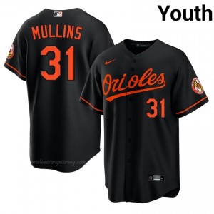 Baltimore #31 Cedric Mullins Black Youth Player Stitch Baseball Jersey D8H5C043